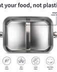 Lunch Box - Stainless Steel lid