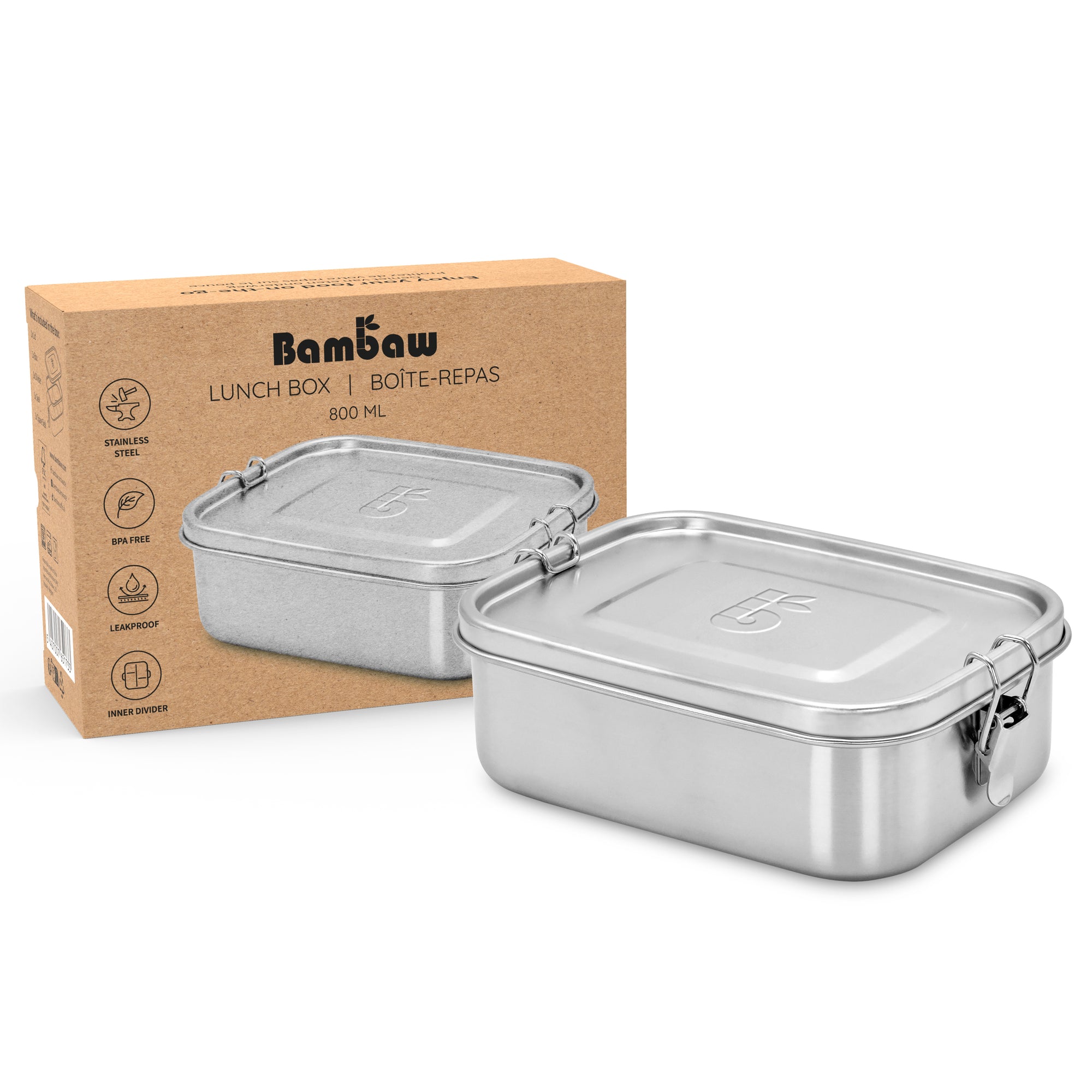 Lunch Box - Stainless Steel lid