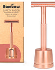 Double Edge Razor With Stand