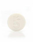 bambaw shaving White soap bar with branding on a white background