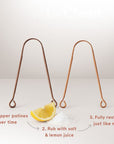Copper Tongue Scraper