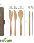 Bamboo Cutlery Set